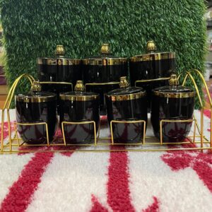 7 Pcs. JAR SET WITH STAND
