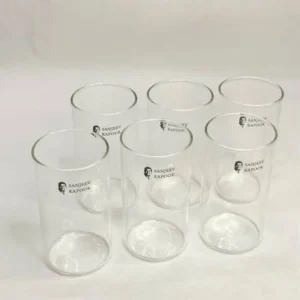 Sanjeev Kapoor (Pack of 6) SKB-18426 TREVISO GLASS SET 6 PCS Glass Set Water/Juice Glass  (330 ml, Glass, Clear)