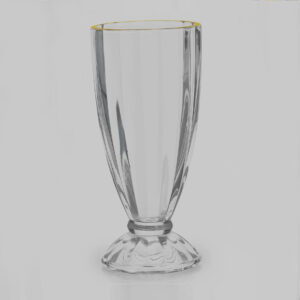 Yamasin - California Falooda Glass 370 ml - Set of 4 Pcs with Gold Line