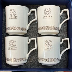 Born chef premium Mug  set (4 Pcs) ( BC-2210W)