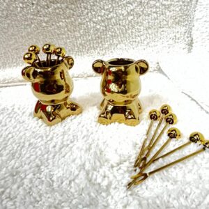 Golden teddy Fock set